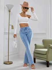 High Waist Flare Jeans