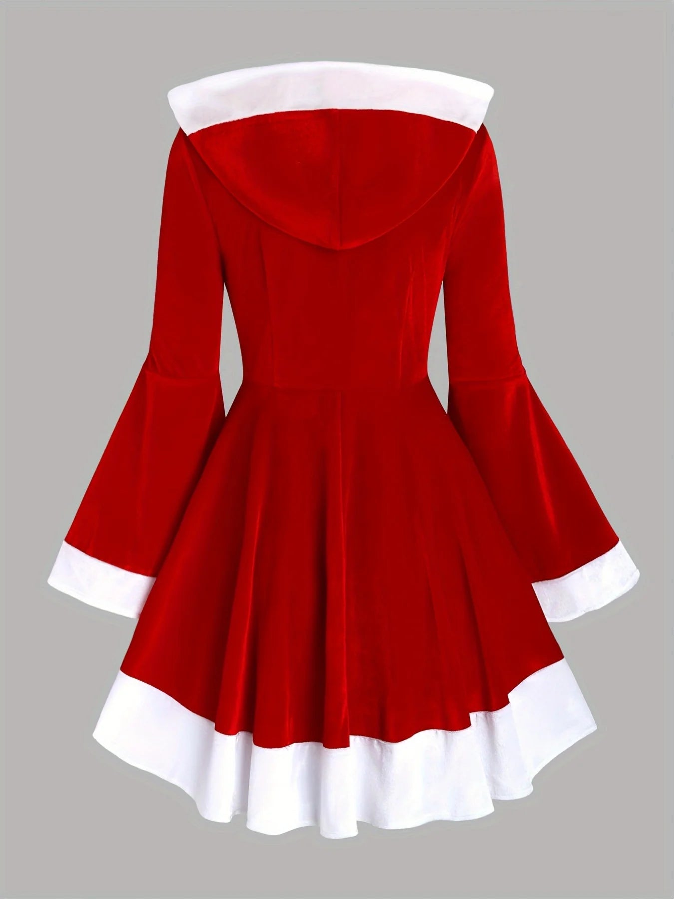 Hooded Santa Bodycon Dress