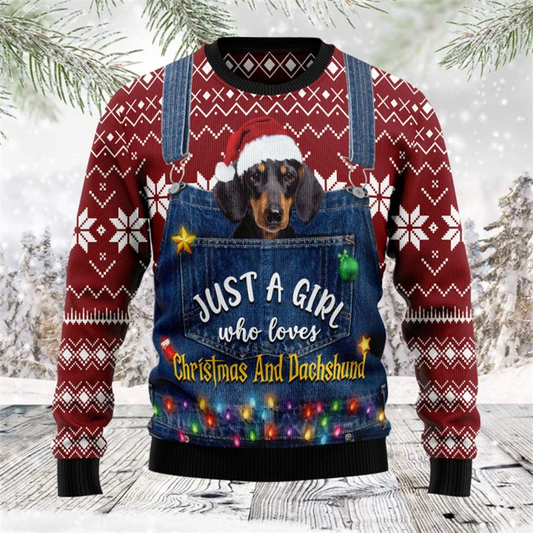 Vintage Animal 3D Christmas Sweater