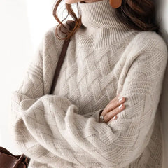 Oversized Cashmere Knit Sweater