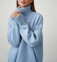 Oversized Turtleneck Sweater