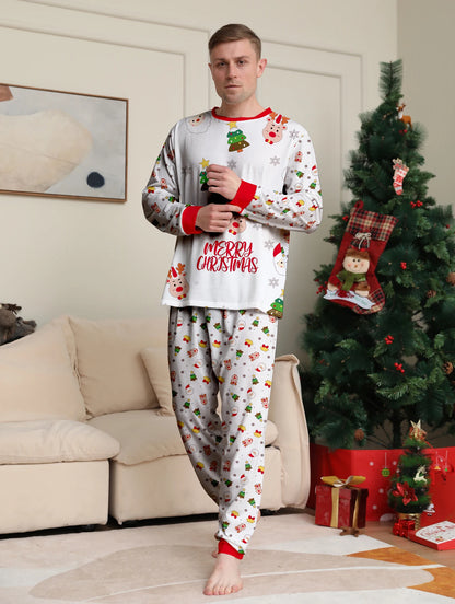 Long Sleeve White Top & Pants Set