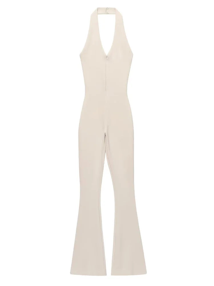 Halter Backless Jumpsuit