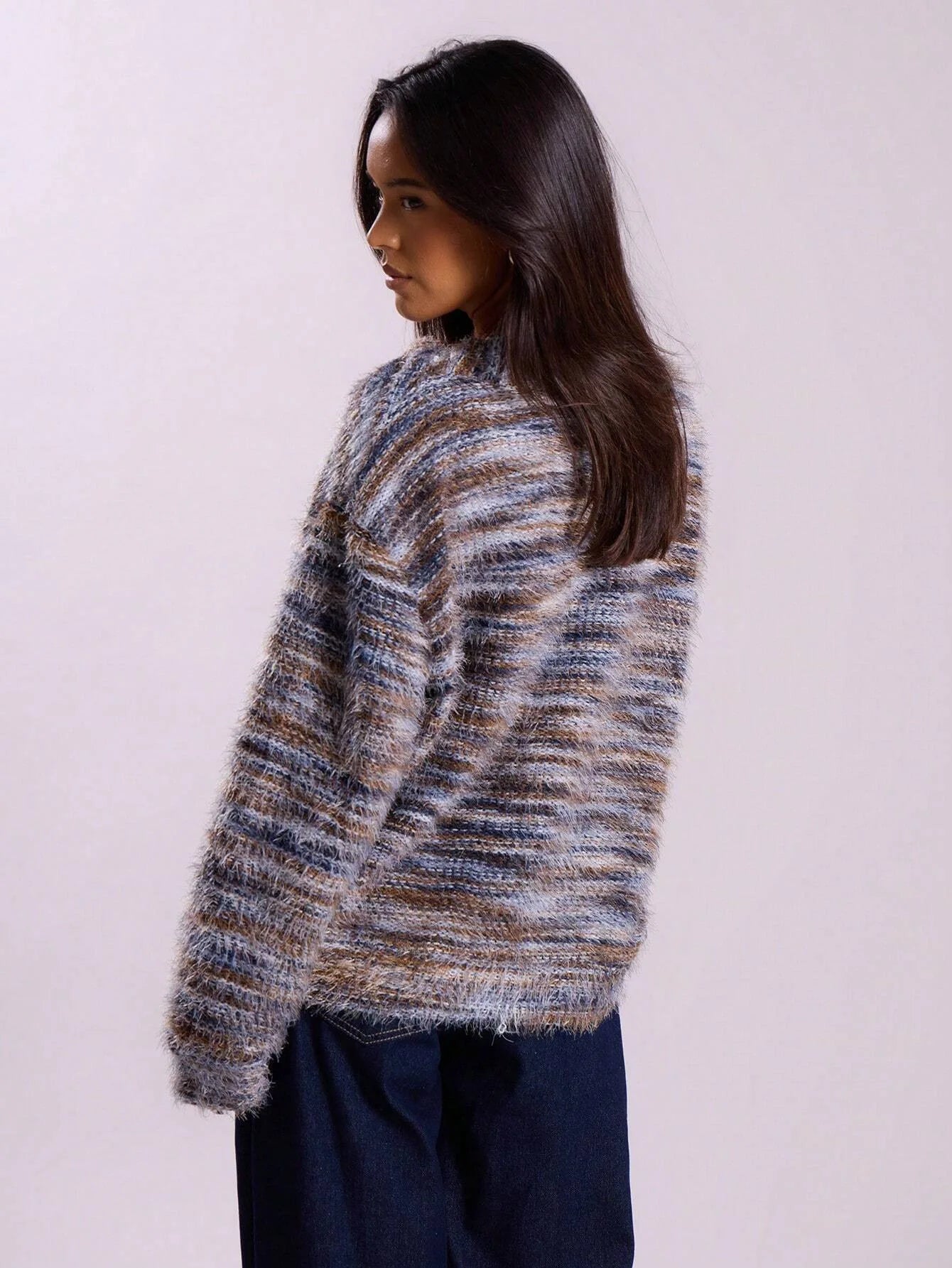 Long Sleeve Button Knit Sweater