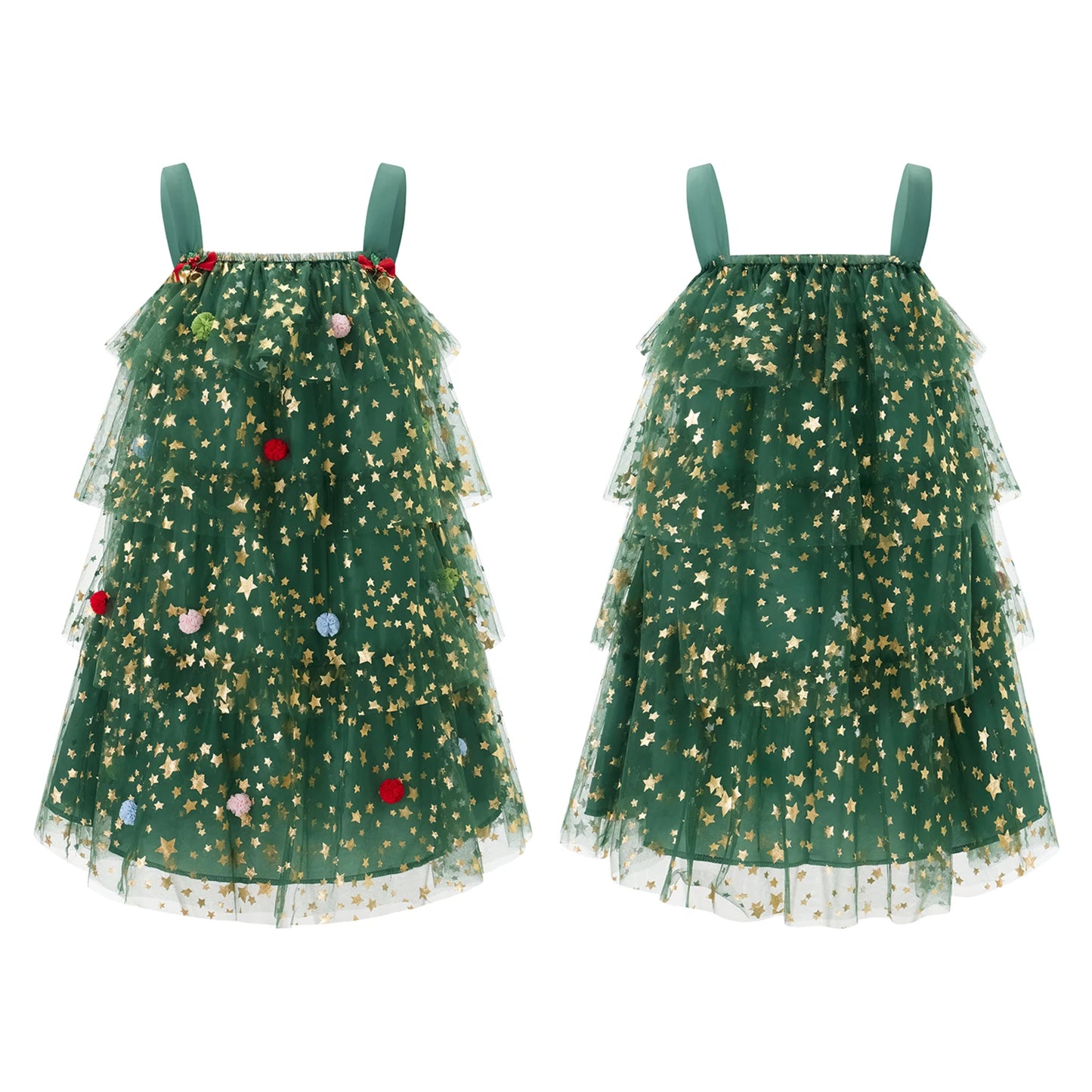 Sequin Tulle Mini Dress