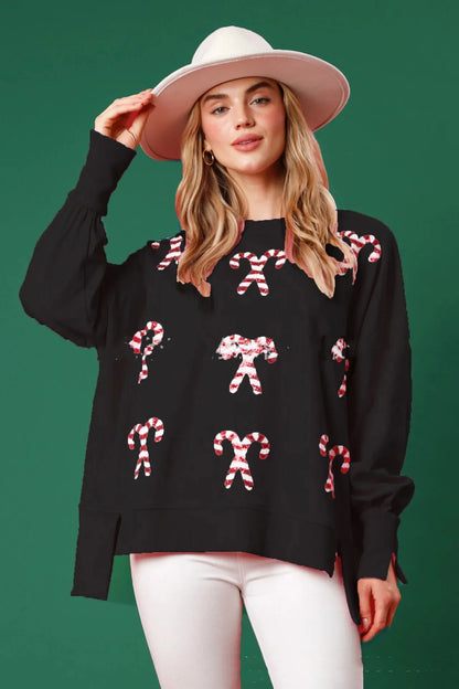 Women’s Ugly Christmas Sequin Sweatshirt