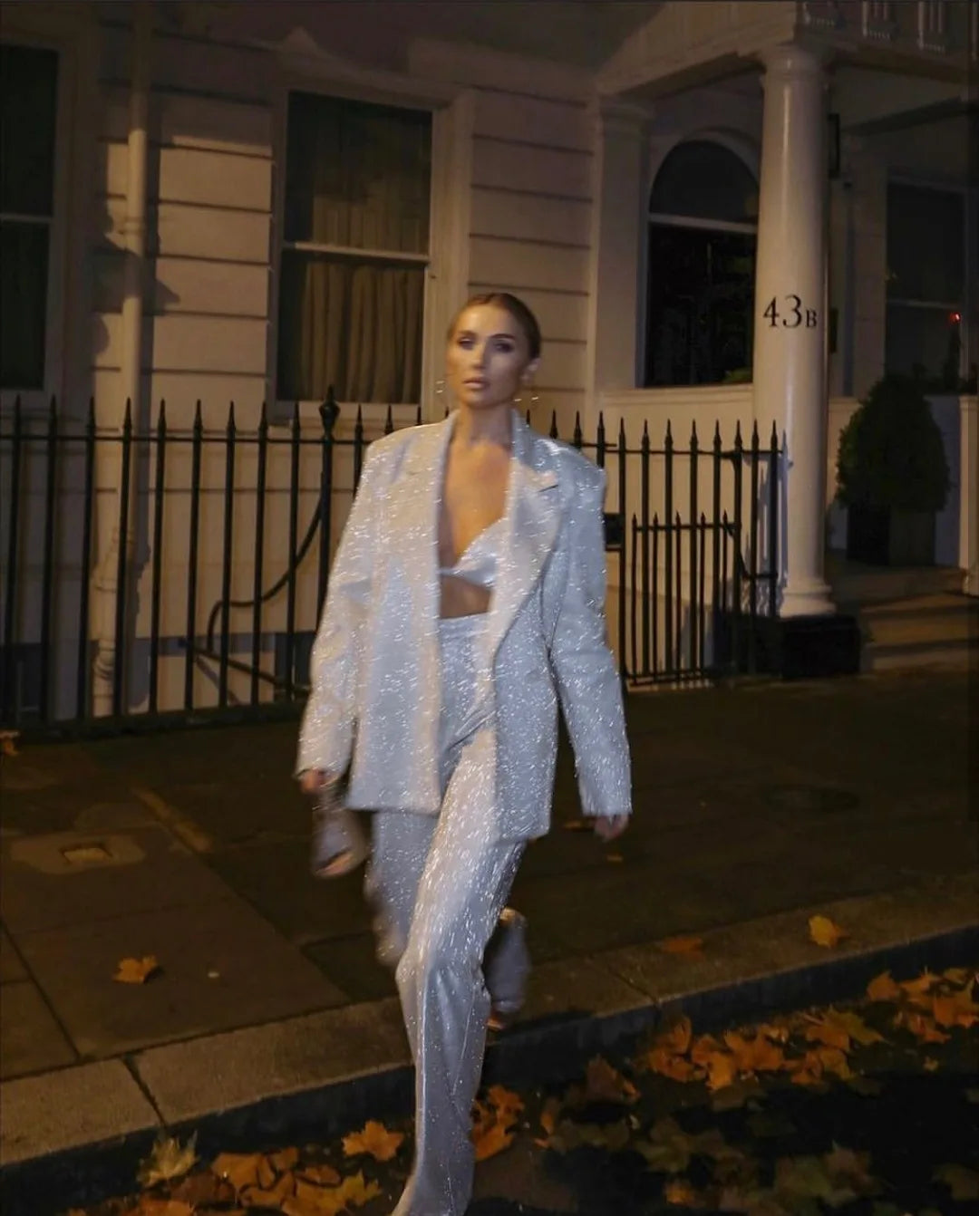 Oversized Sparkly Blazer