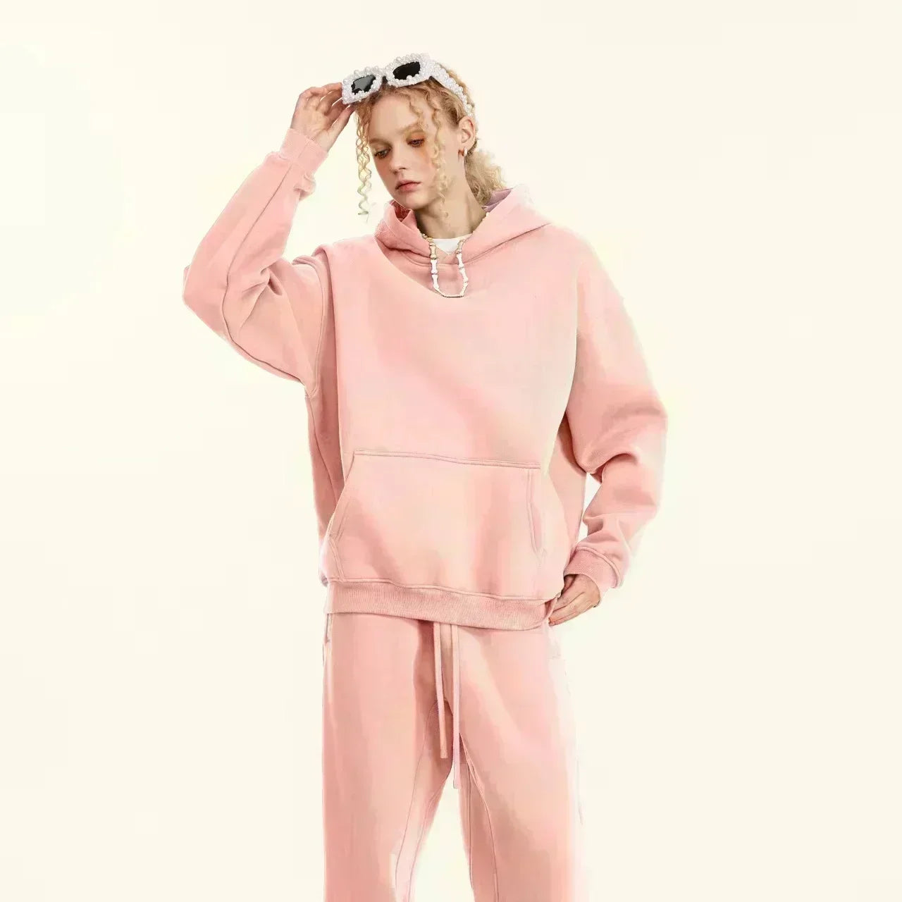 Streetwear Christmas Deer Pullover