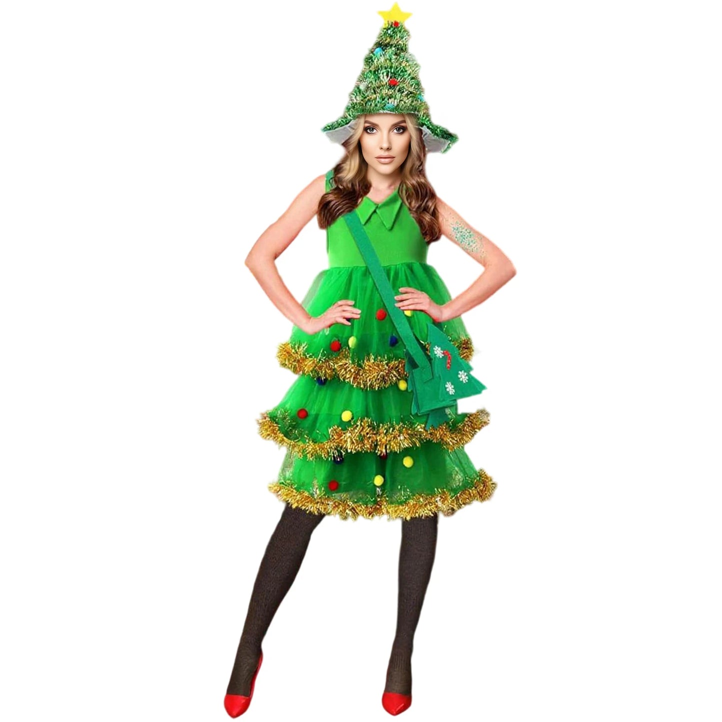 Christmas Tree Costume Set