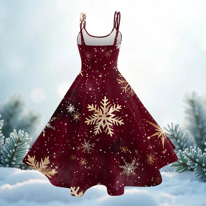 Sequin Swing Slip Dress