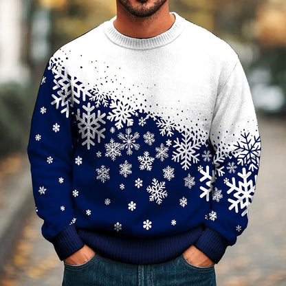 Deer Knit Christmas Pullover