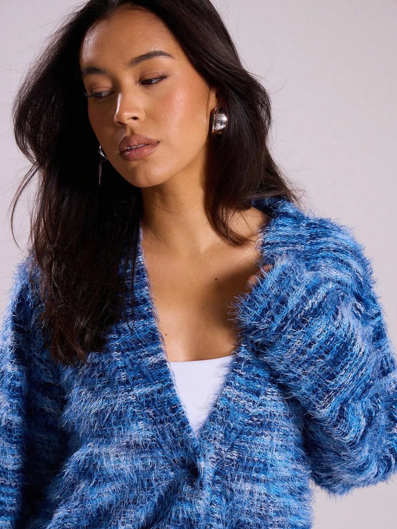 Long Sleeve Button Knit Sweater