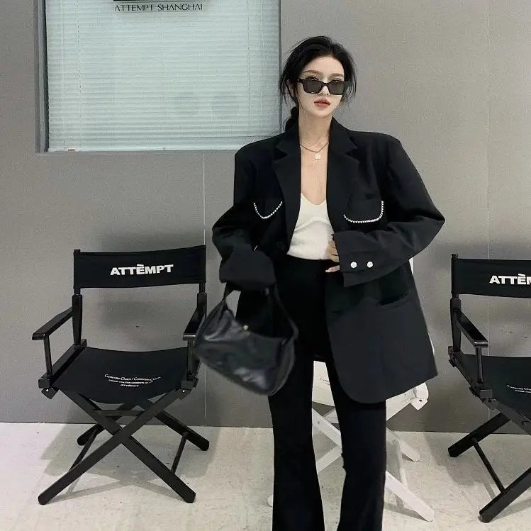 Korean Style Loose Blazer