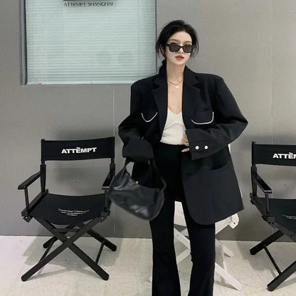 Korean Style Loose Blazer