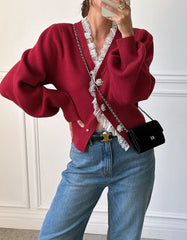 Elegant Winter Knit Top