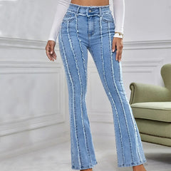 High Waist Flare Jeans