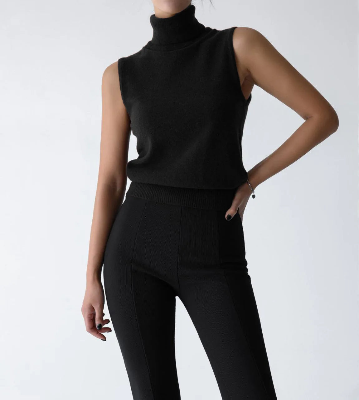 O-Neck Single-Breasted Knit Cardigan