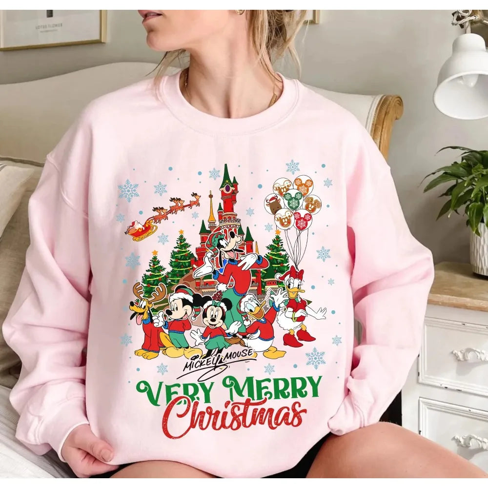 Disney Christmas Crewneck Sweatshirt