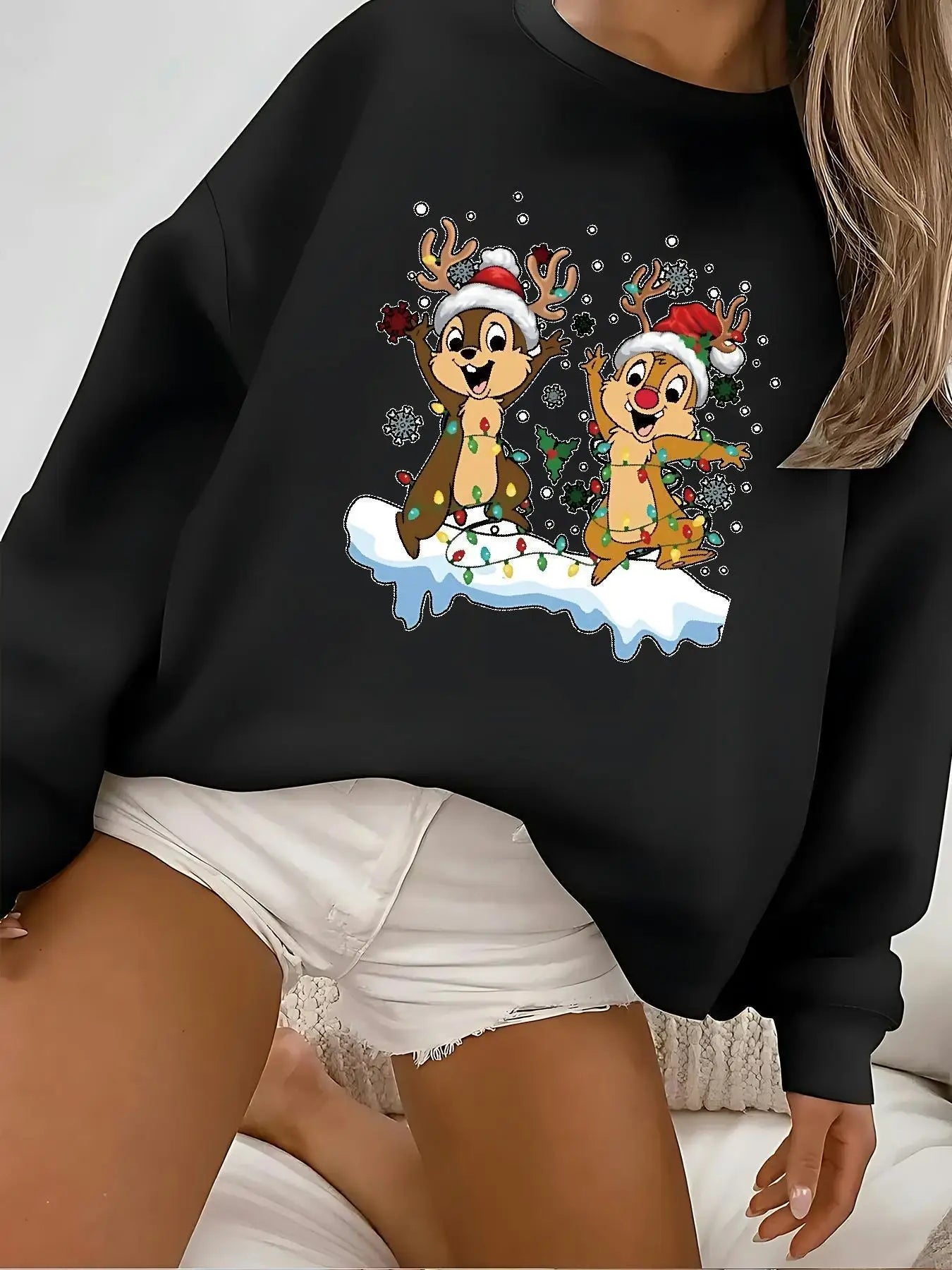 Disney Chip & Dale Christmas Sweatshirt
