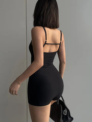 Backless Bodycon Romper