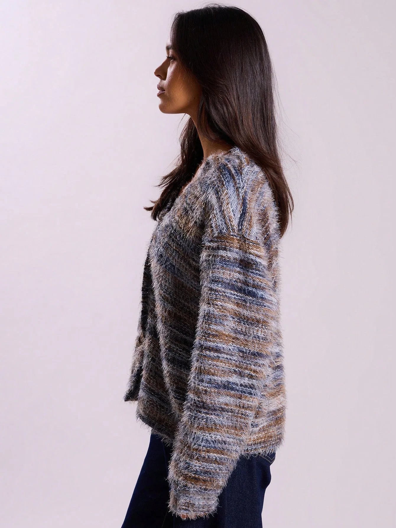Long Sleeve Button Knit Sweater