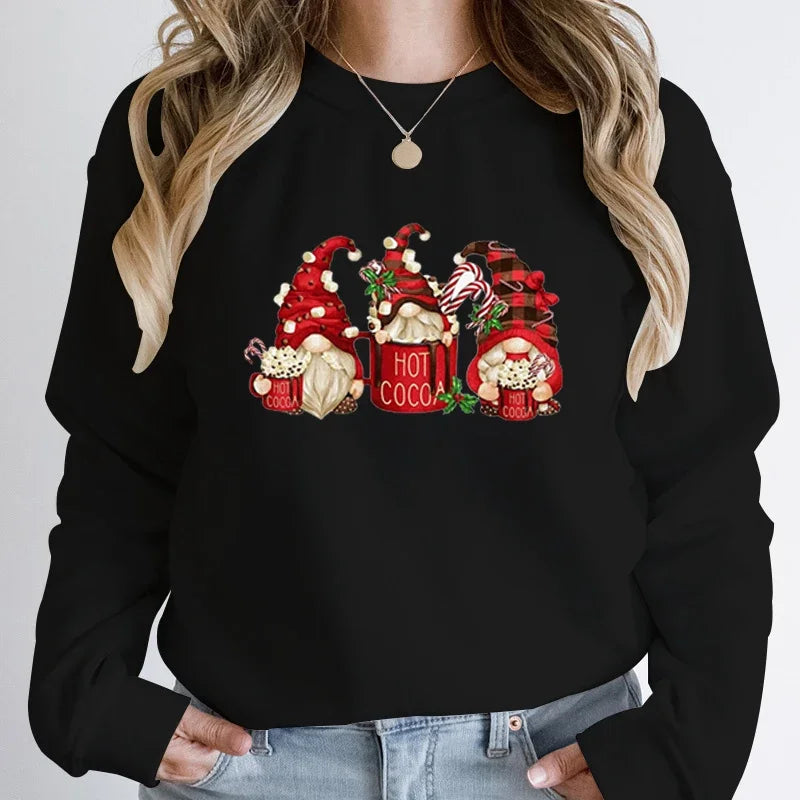 Fleece Christmas Pullover for Women