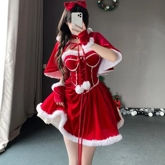 Cute Christmas Cosplay Dress
