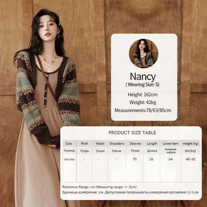 Short Knit Sweater Jacket