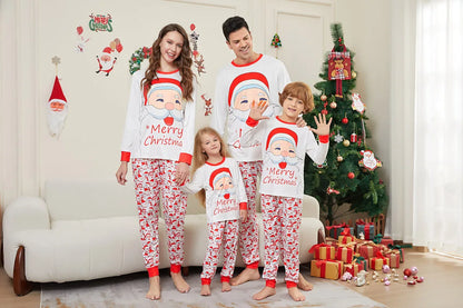 Santa Letter Print Family Pajama Set