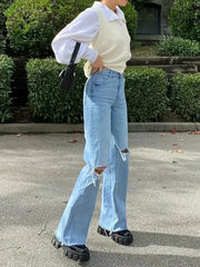 High Waist Wide Leg Jeans