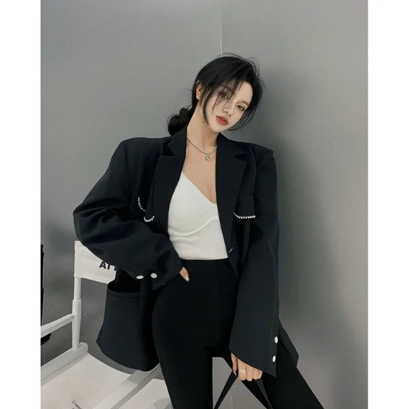 Korean Style Loose Blazer