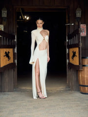 Hollow Out Maxi Dress