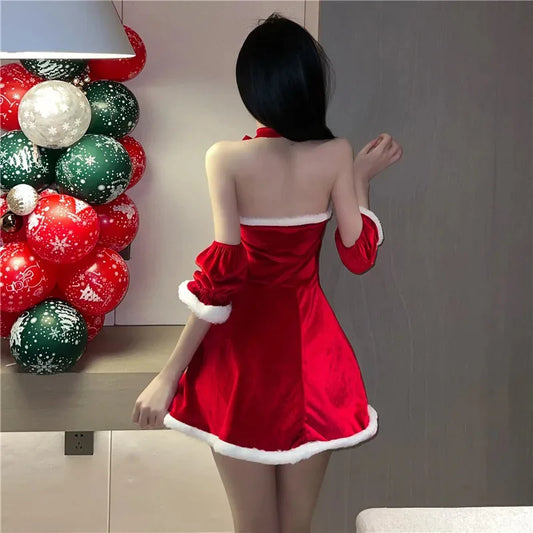 Sexy Christmas Lingerie Dress