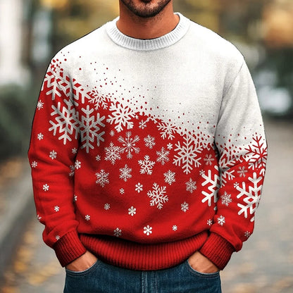 Deer Knit Christmas Pullover
