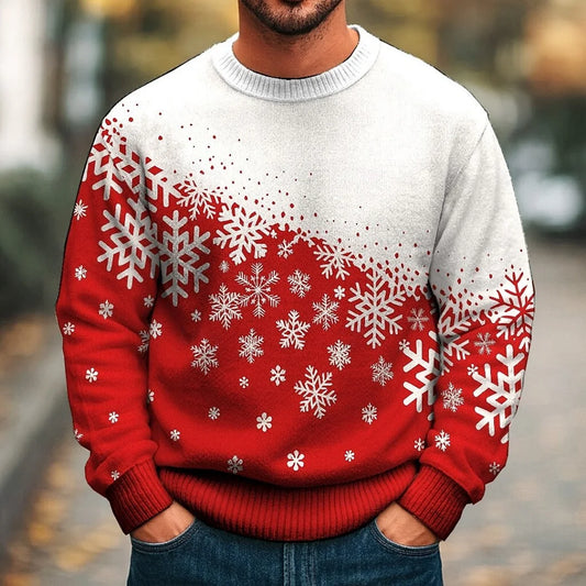 Deer Knit Christmas Pullover