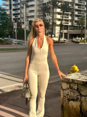 Halter Backless Jumpsuit