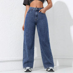 High Waist Wide Leg Jeans