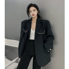 Korean Style Loose Blazer