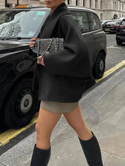 Wool Double-Breasted Pea Coat