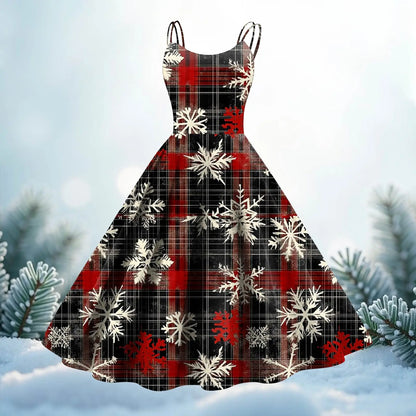 Sequin Swing Slip Dress