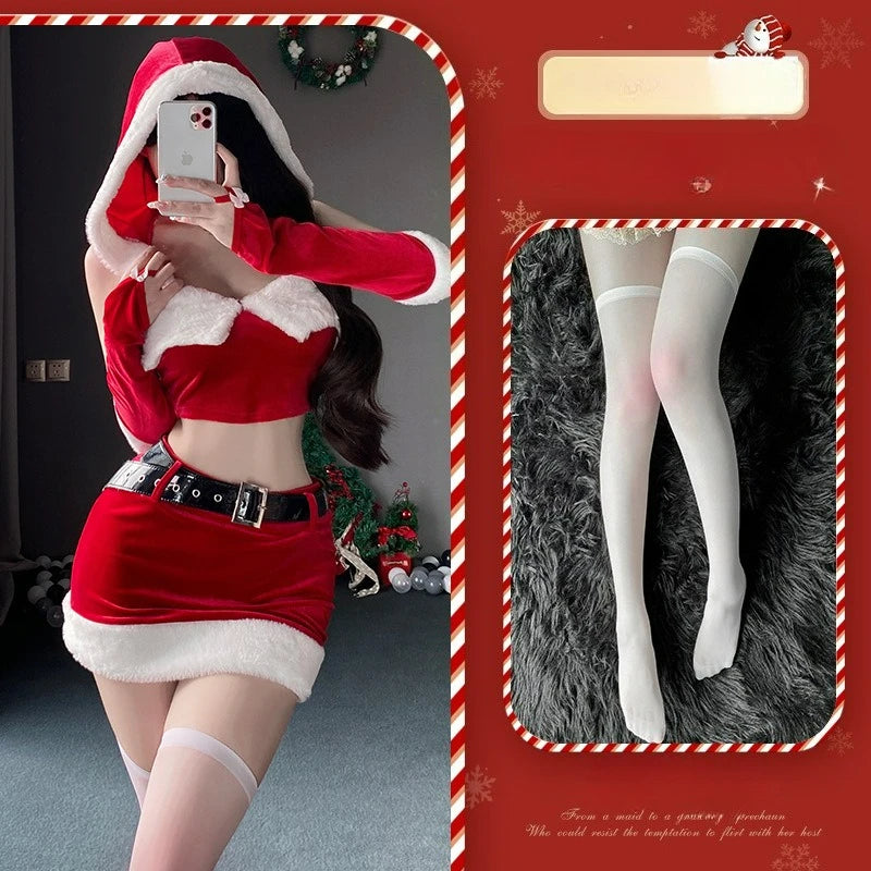 Plus Size Christmas Skirt Set