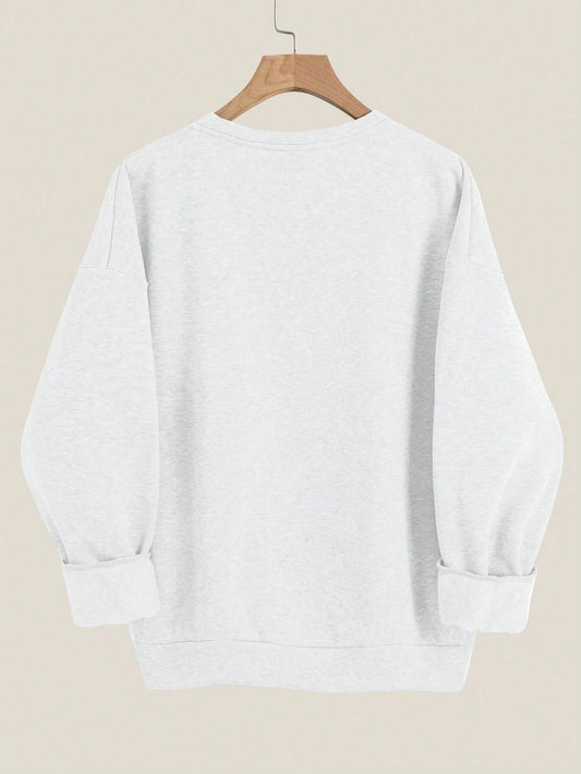 Cute Animals Christmas Print Sweatshirt