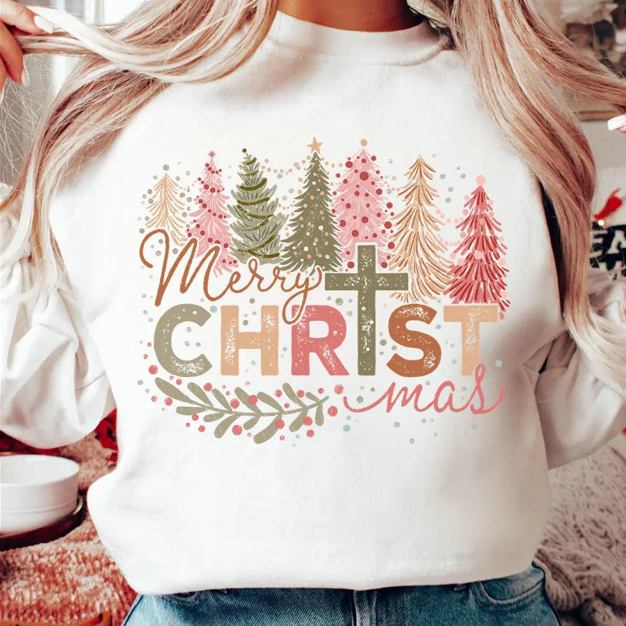 Christmas Tree DIY Iron-On Sticker