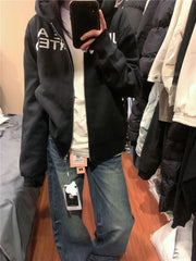 Punk Letter Print Hoodie