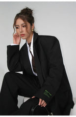 Loose Vintage Blazer Jacket