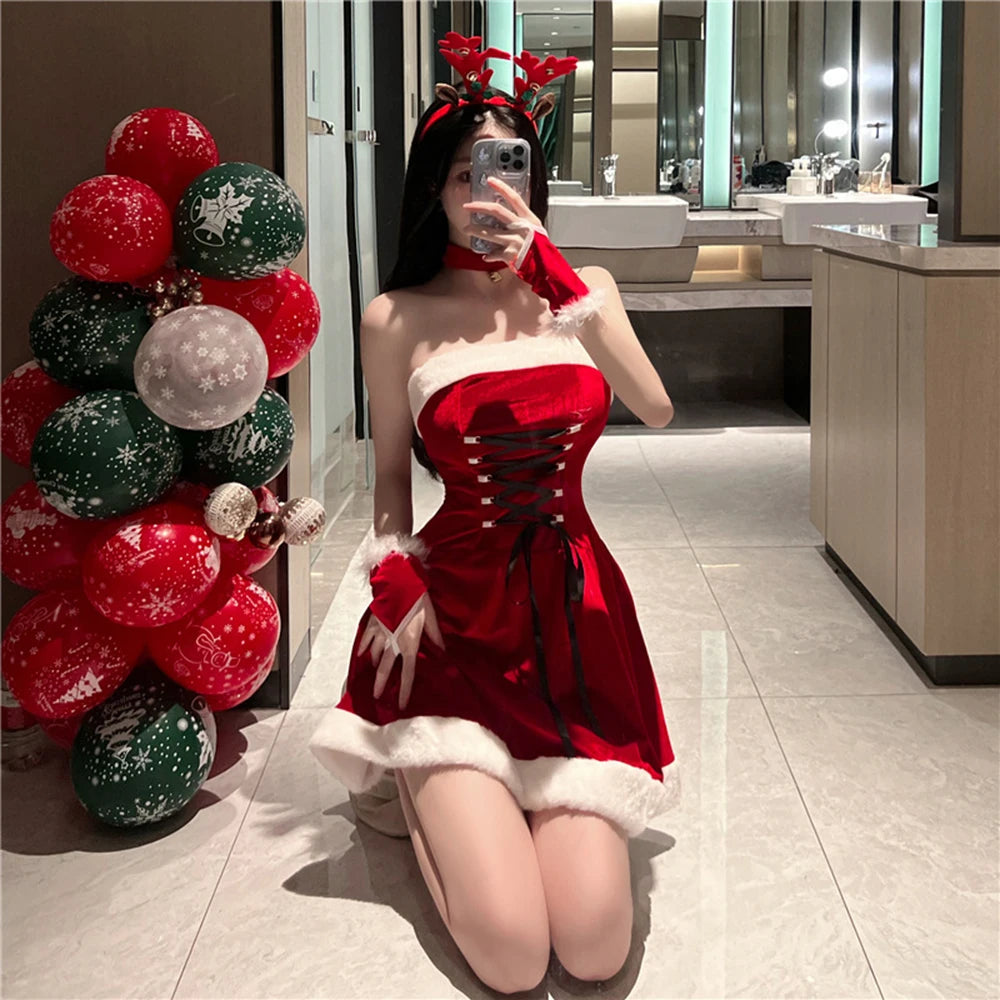Kawaii Bandage Santa Dress