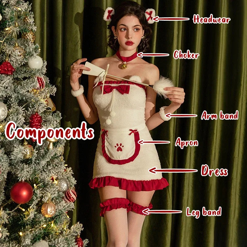 Lolita Maid Christmas Dress
