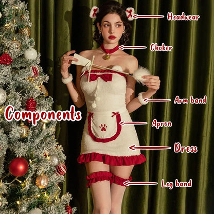 Lolita Maid Christmas Dress