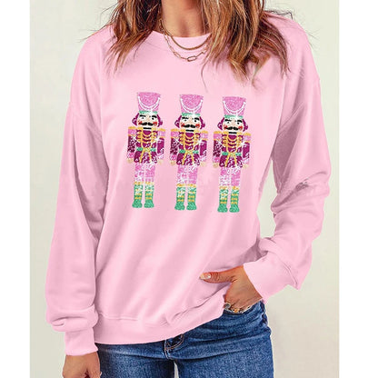 Women’s Ugly Christmas Sequin Sweatshirt
