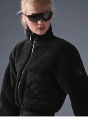 Lamb Wool Zipper Jacket